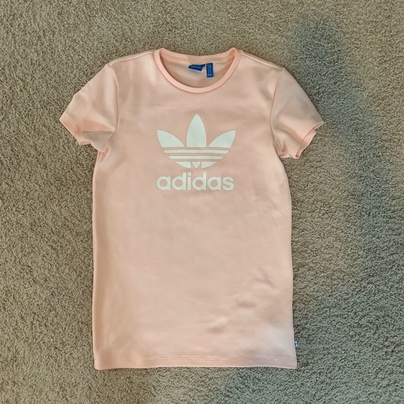 light pink adidas dress